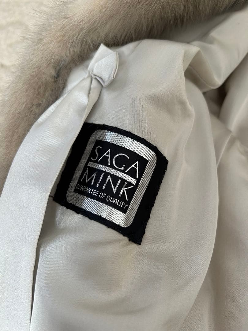 ジャケット・アウター SAGA MINK Silver-Tag Sapphire Mink Coat