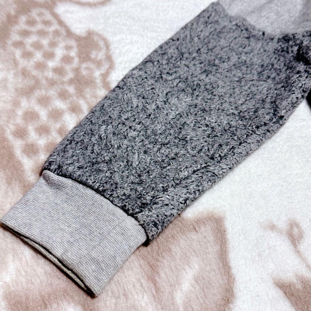 ヒステリックグラマー ヒスガール スカル 切り替え パーカー ジャケット ウール