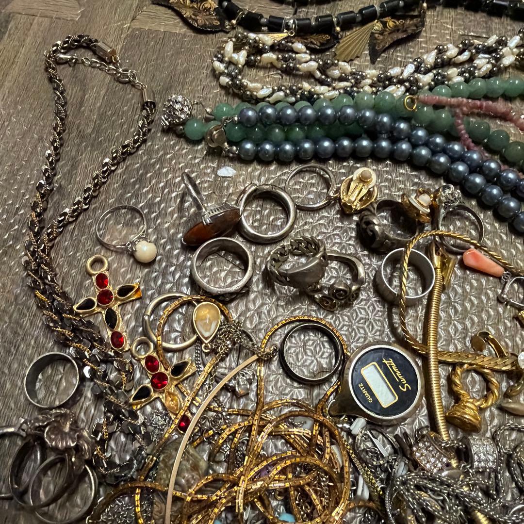 アクセサリーまとめ売り 遺品整理 ビンテージ K18 SV925