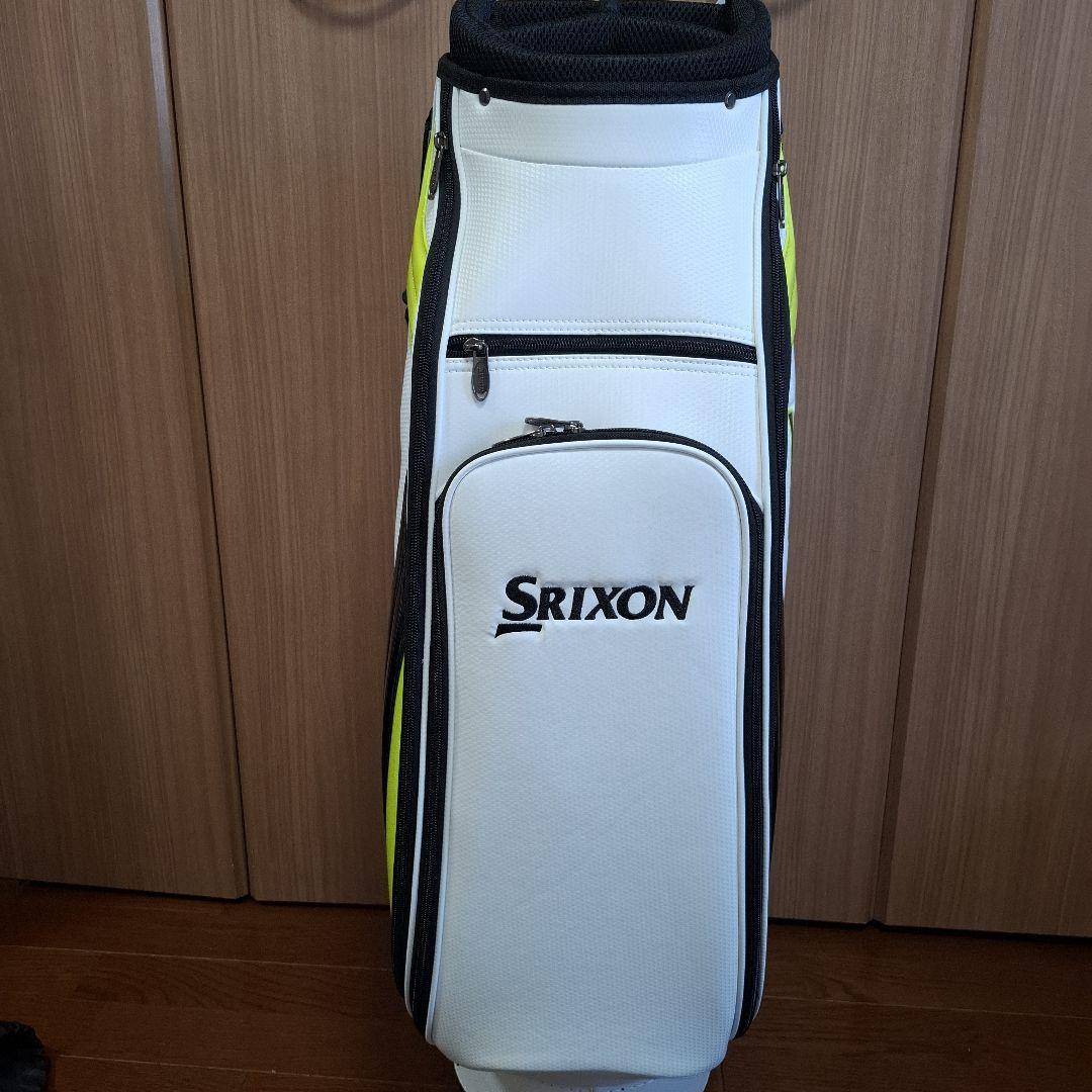Srixon キャディバッグ ホワイト/イエロー