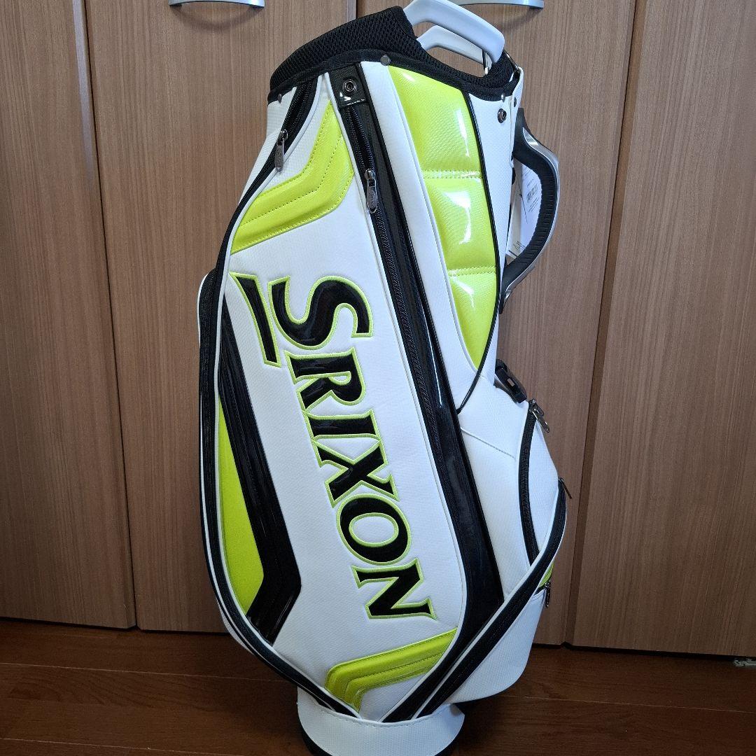 Srixon キャディバッグ ホワイト/イエロー