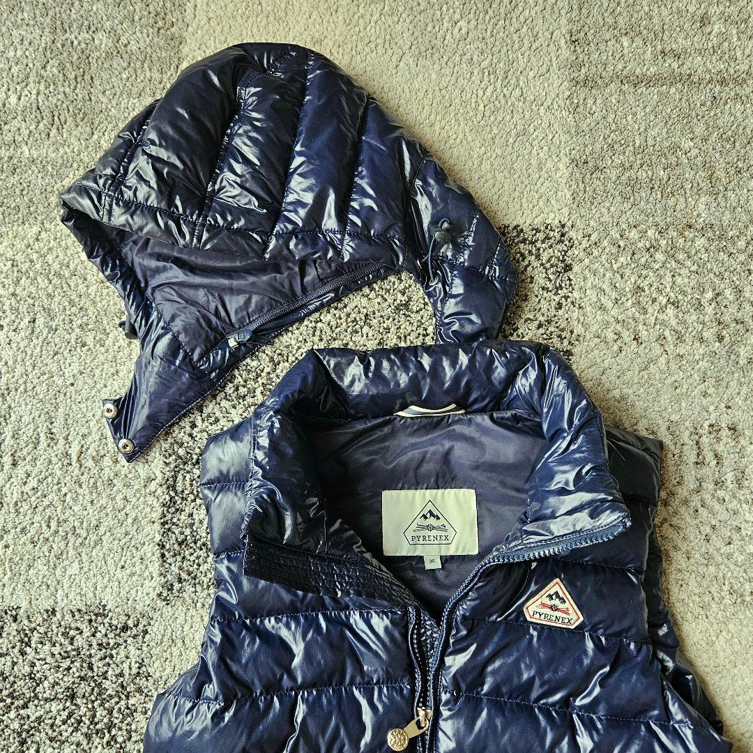 ピレネックス ダウンベスト36 レディース スプートニックベスト/モンクレール