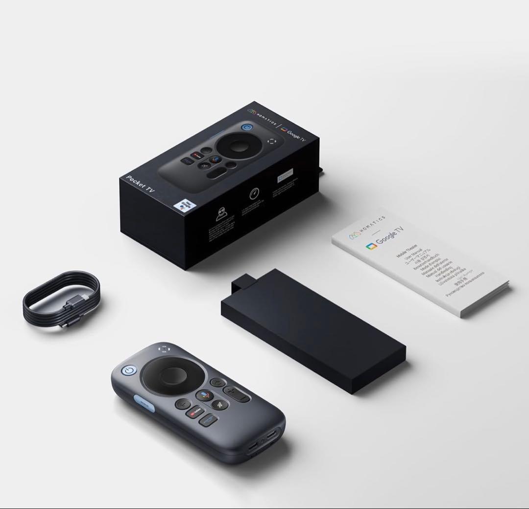 Google TVリモコン 音声操作機能付き