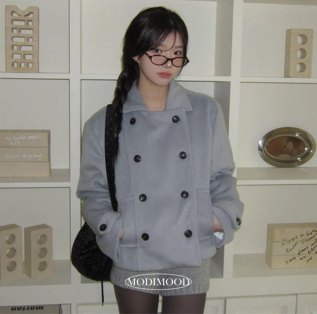 てひょじん子 amood modimoodハーフ コート