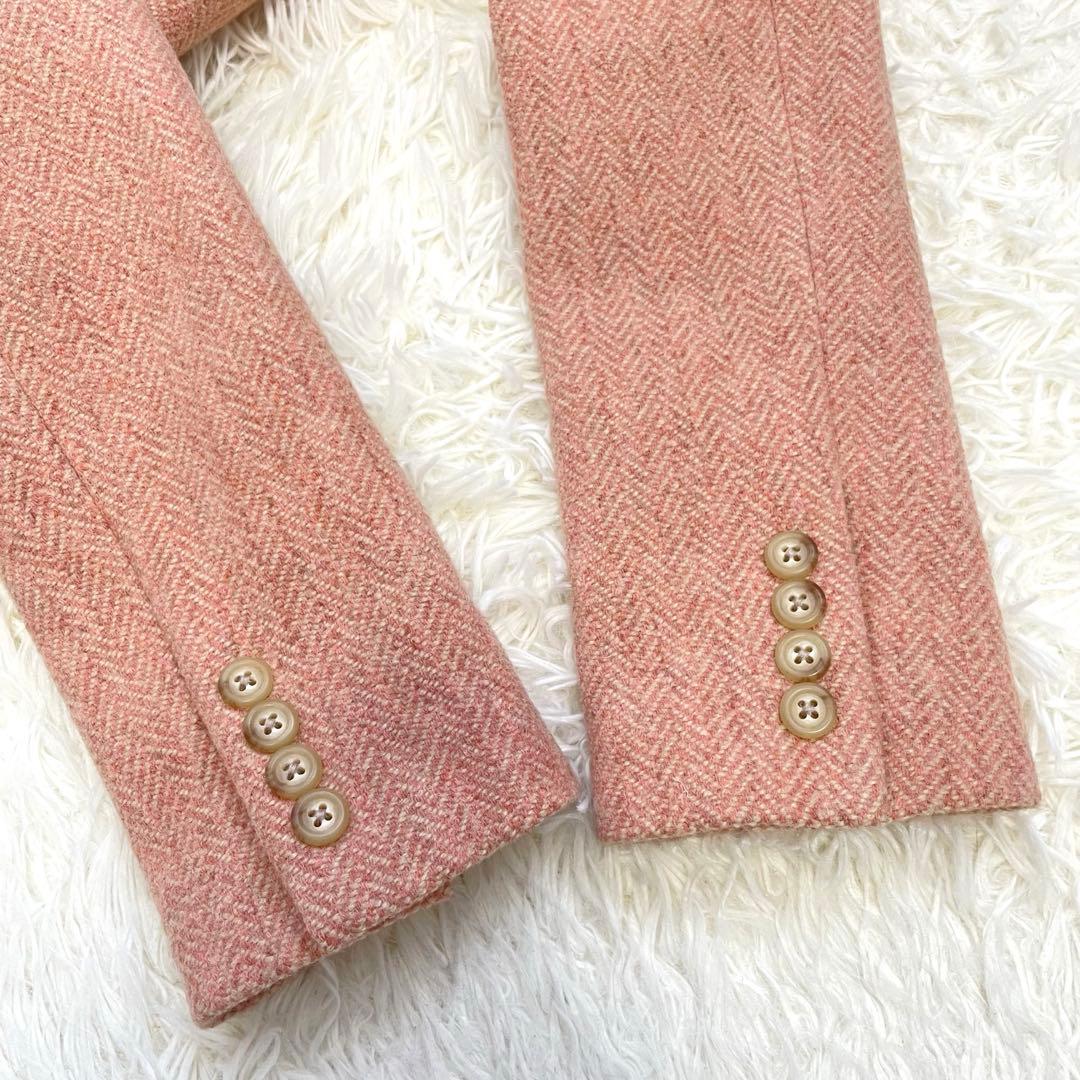MIYABI☆ラルフローレン ツイードジャケット テーラード ピンク 11