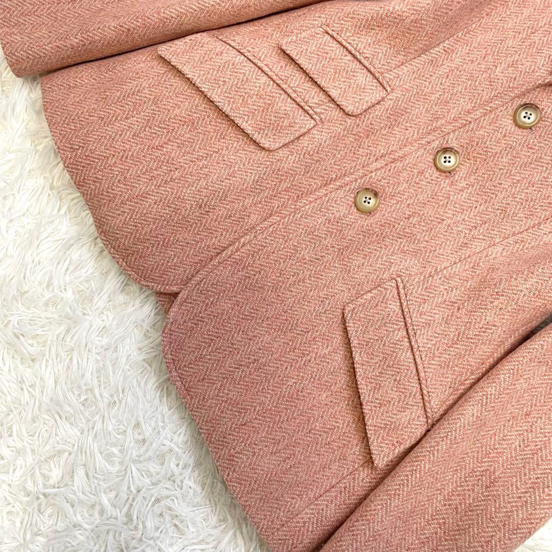MIYABI☆ラルフローレン ツイードジャケット テーラード ピンク 11