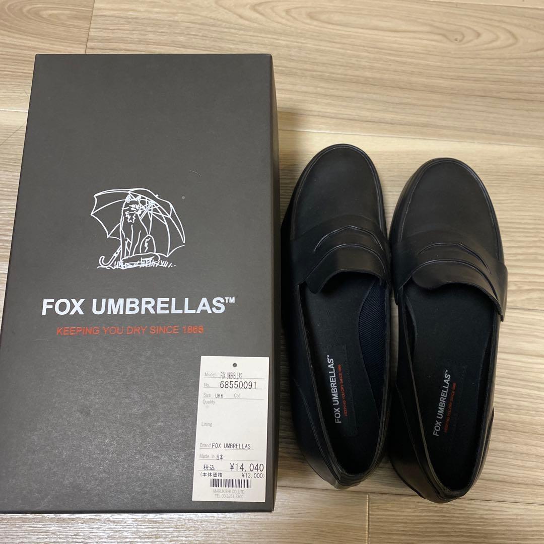新品未使用FOX UMBRELLAS レインシューズ