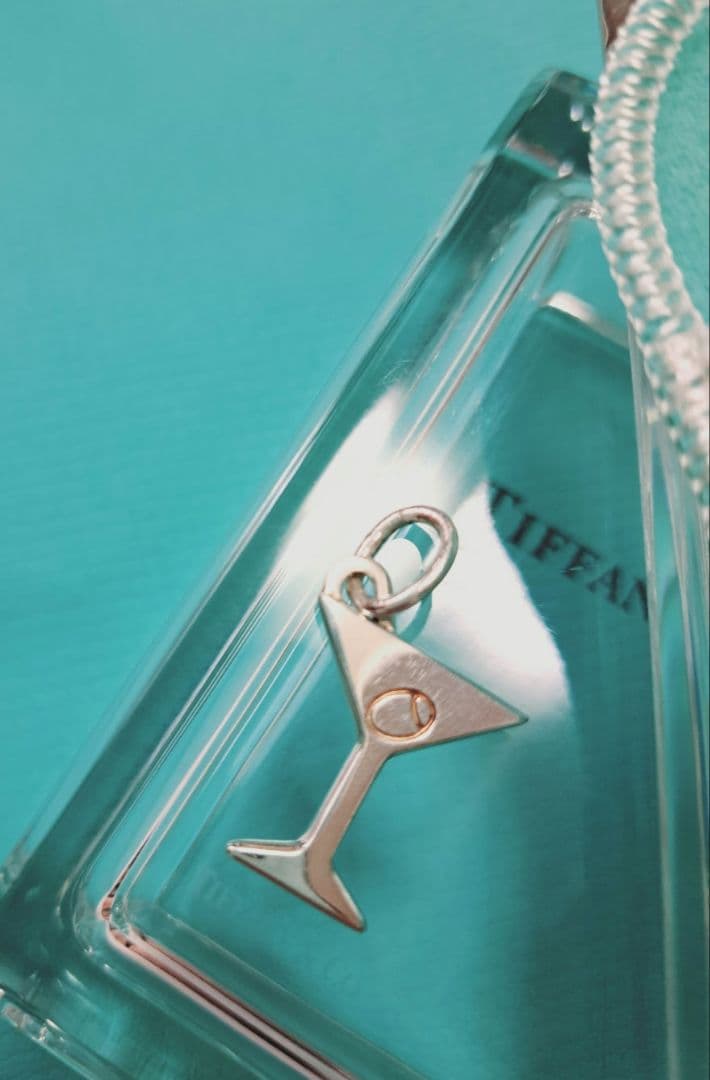 ティファニー マティーニ グラス チャーム 激レア