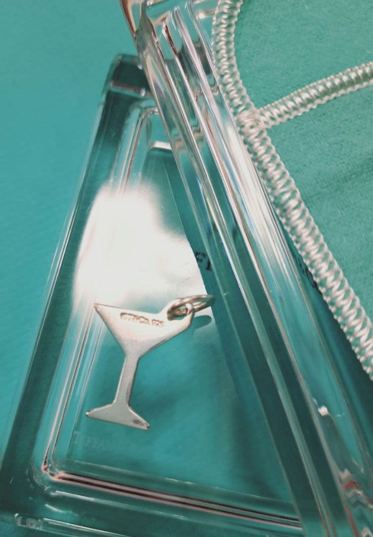 ティファニー マティーニ グラス チャーム 激レア