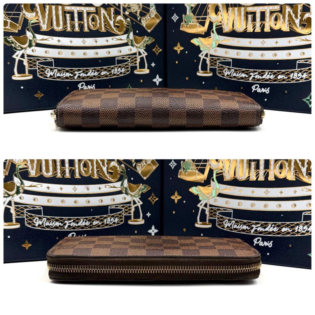 ルイヴィトン ジッピーウォレット ダミエ エベヌ ラウンドファスナー 長財布