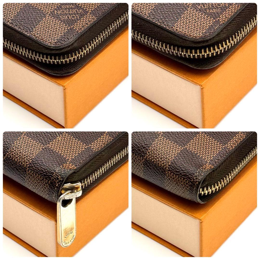 ルイヴィトン ジッピーウォレット ダミエ エベヌ ラウンドファスナー 長財布