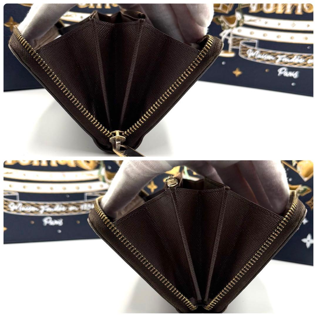 ルイヴィトン ジッピーウォレット ダミエ エベヌ ラウンドファスナー 長財布