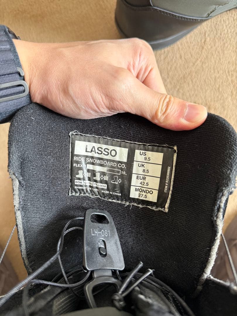 【早い者勝ち】Ride Lasso スノーボード ブーツ 27.5cm