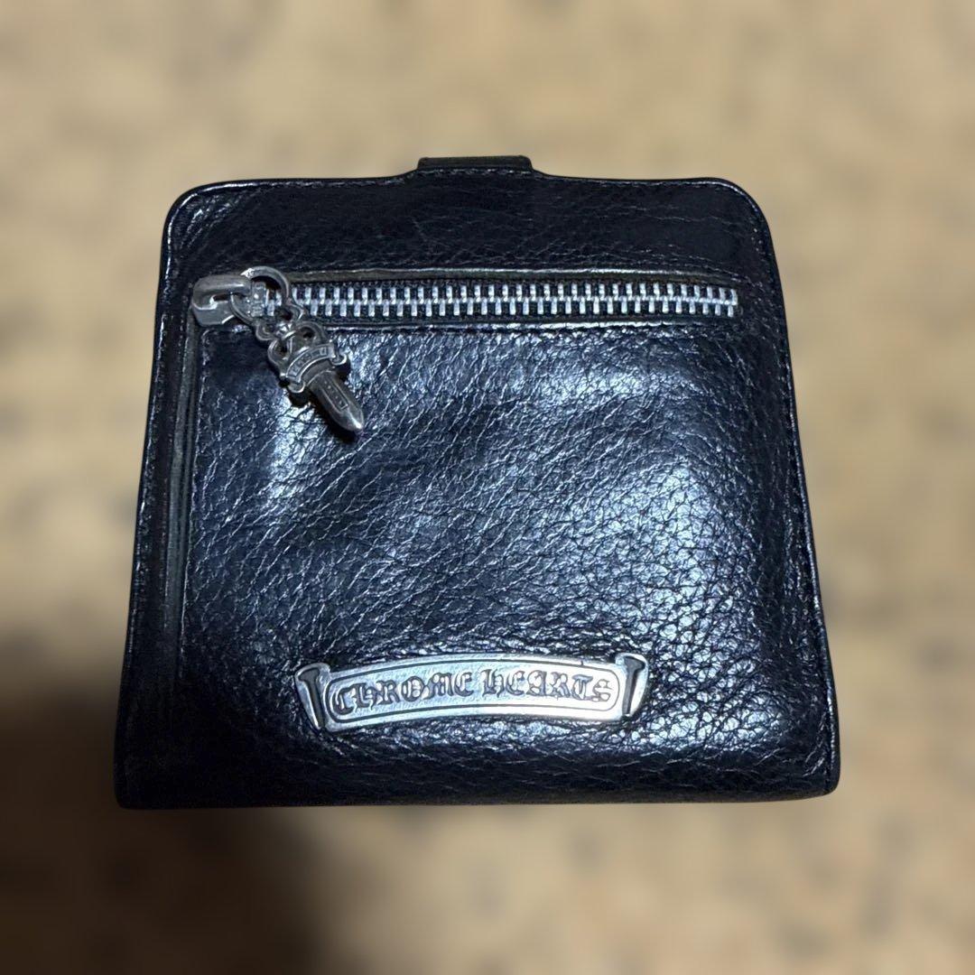 CHROME HEARTS 二つ折り財布 ブラック