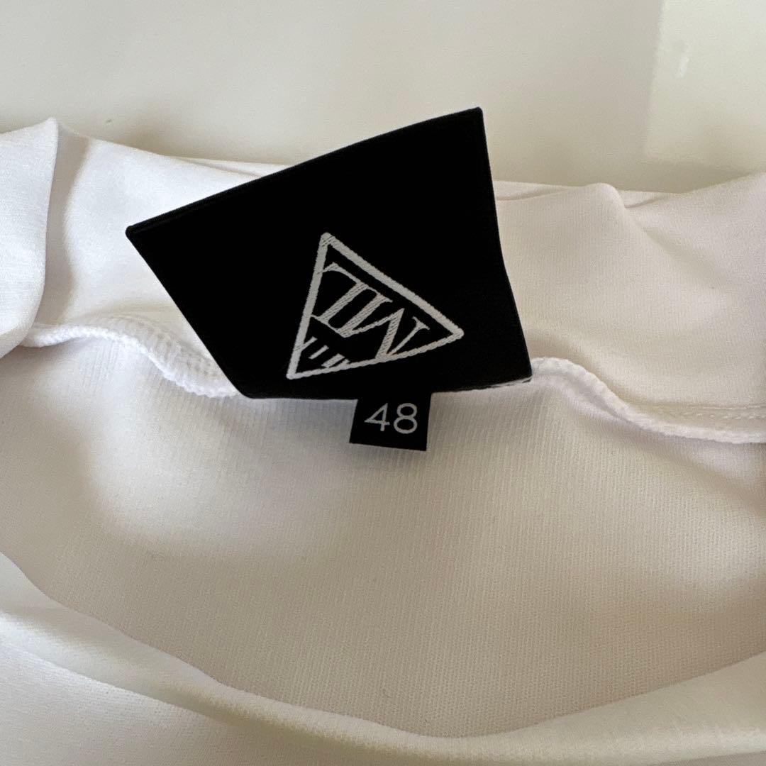 かー マークアンドロナ　モックネックTシャツ 2025