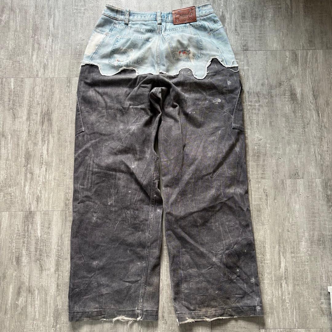 ANDERSON BELL denim printed cargo デニム　28