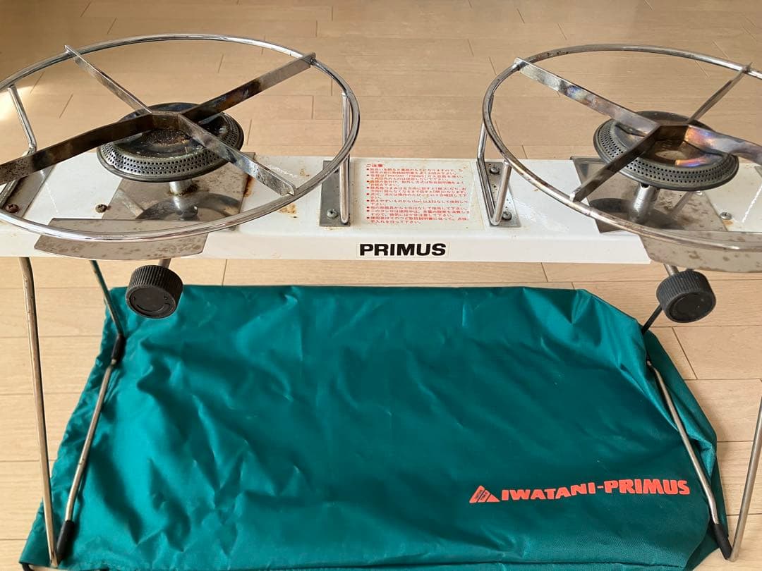 w*a様 IWATANI-PRIMUS ツーバーナーコンロ IP-2290