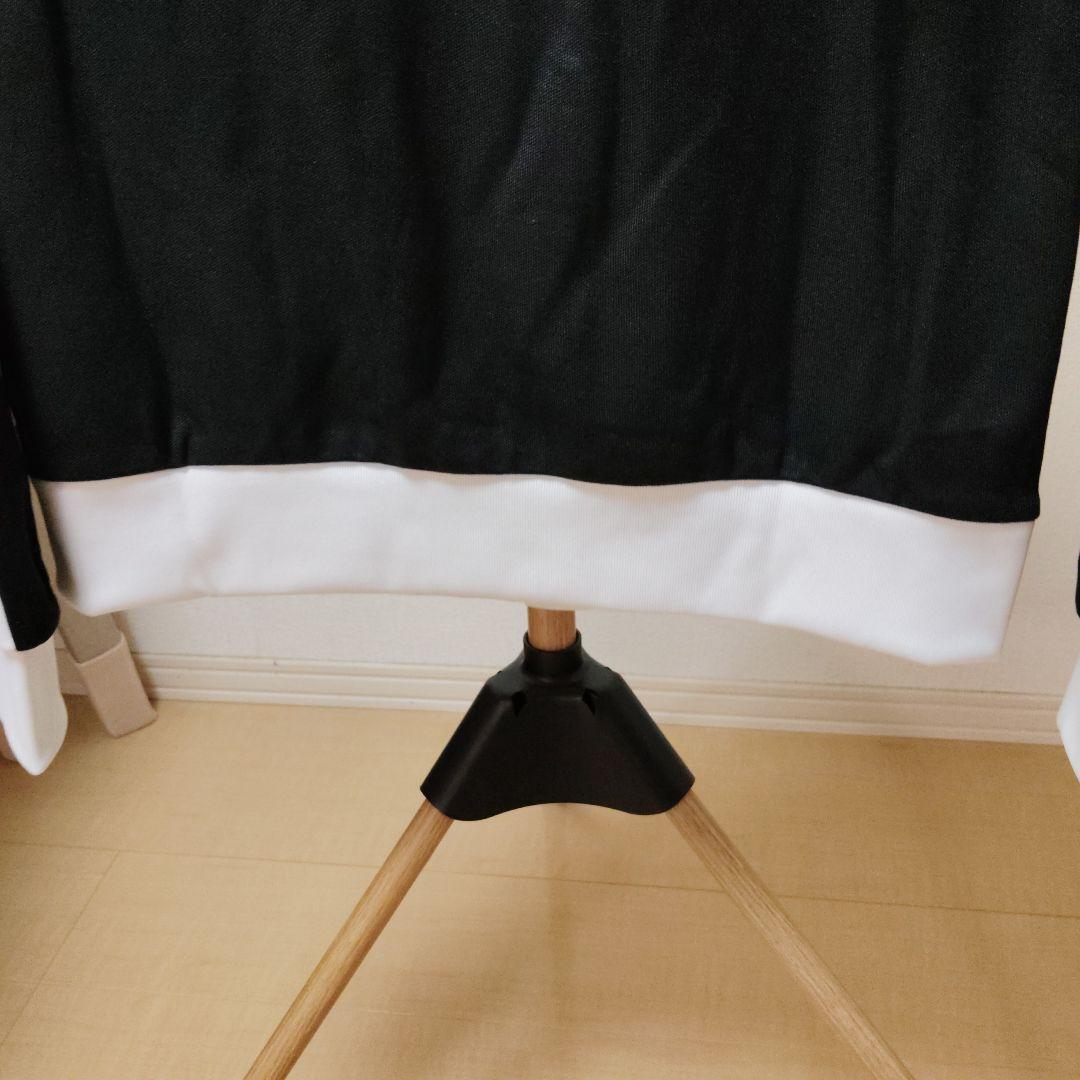 adidasベッケンバウアートラックジャケット黒/白　Ｓ ほぼ新品