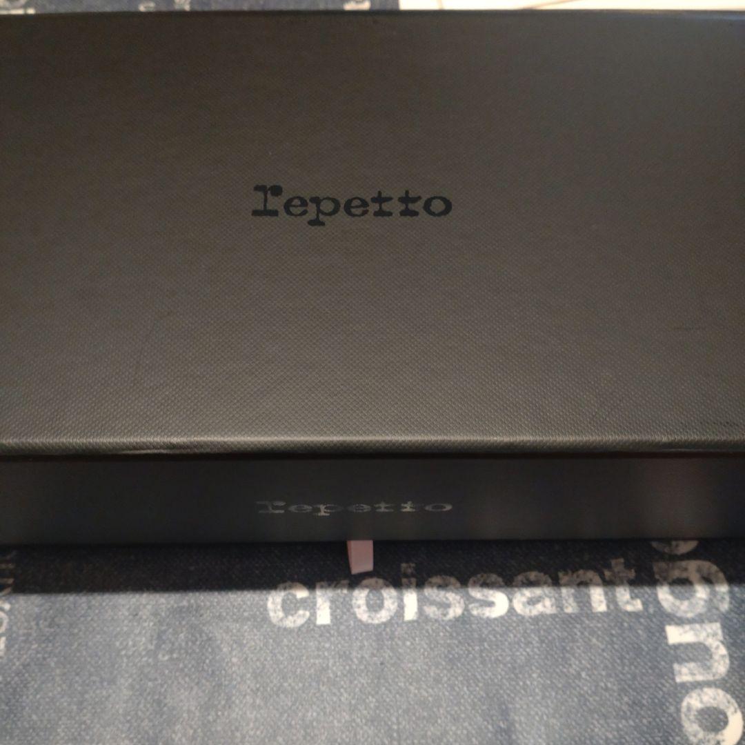 レペット バレエシューズ 黒 36 　ケース袋あり