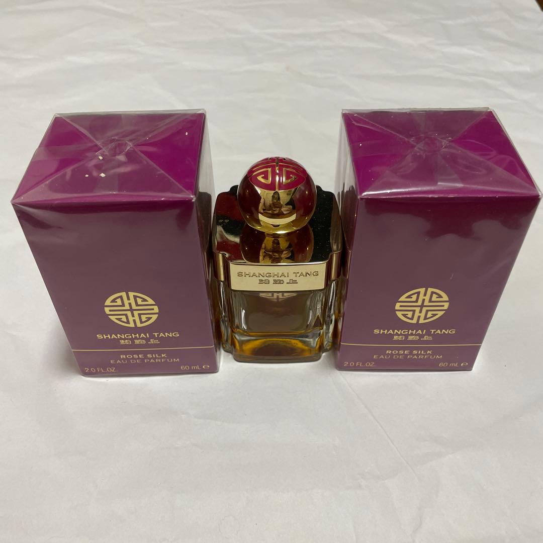 新品ShanghaiTang ROSE SILK PARFUM 60ml×2