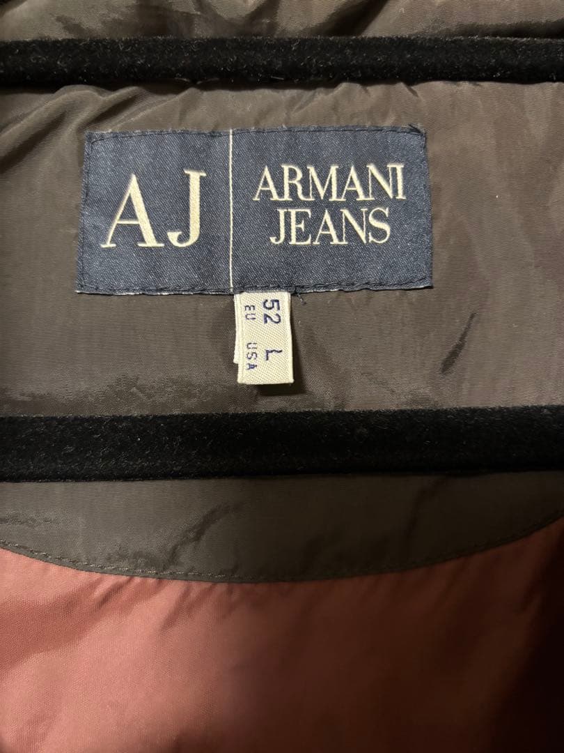 アルマーニ　ジーンズ　ダウンベスト