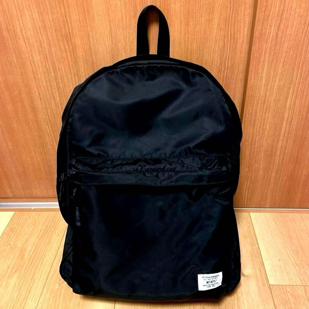 希少品！WTAPS ダブルタップス BACK PACKブラックPCスリーブ