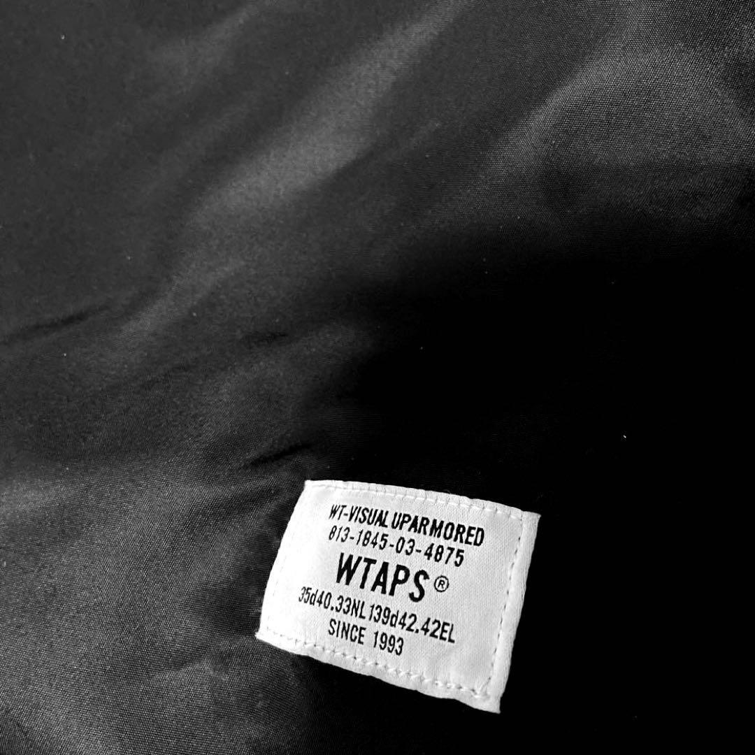 希少品！WTAPS ダブルタップス BACK PACKブラックPCスリーブ
