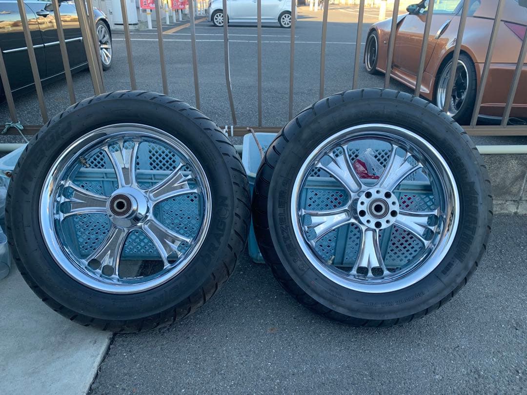 ハーレー ソフテイル ホイル 16インチ 前後セット