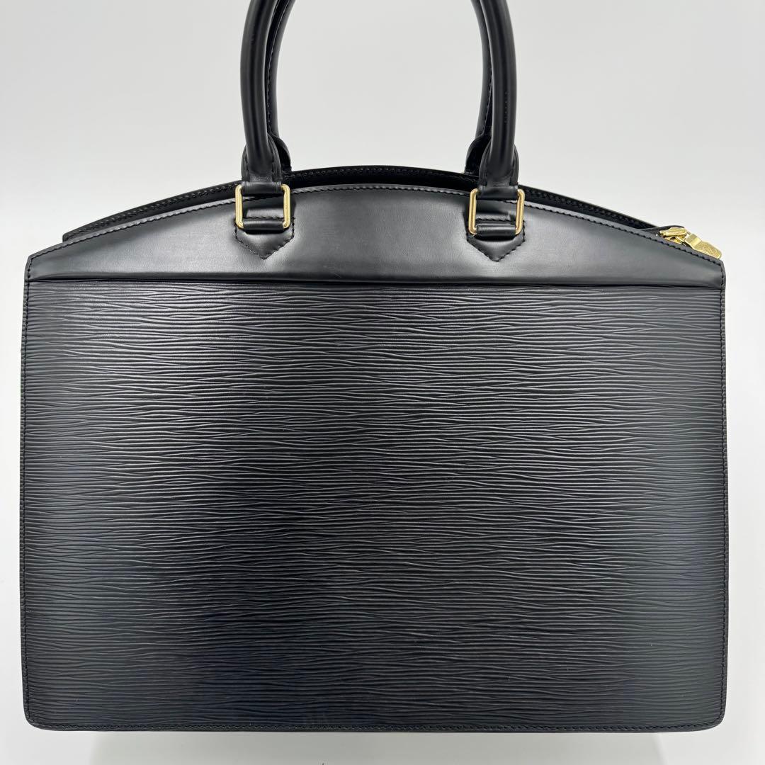 ルイヴィトン エピ リヴィエラ レザー ハンドバッグ ビジネス ブラック