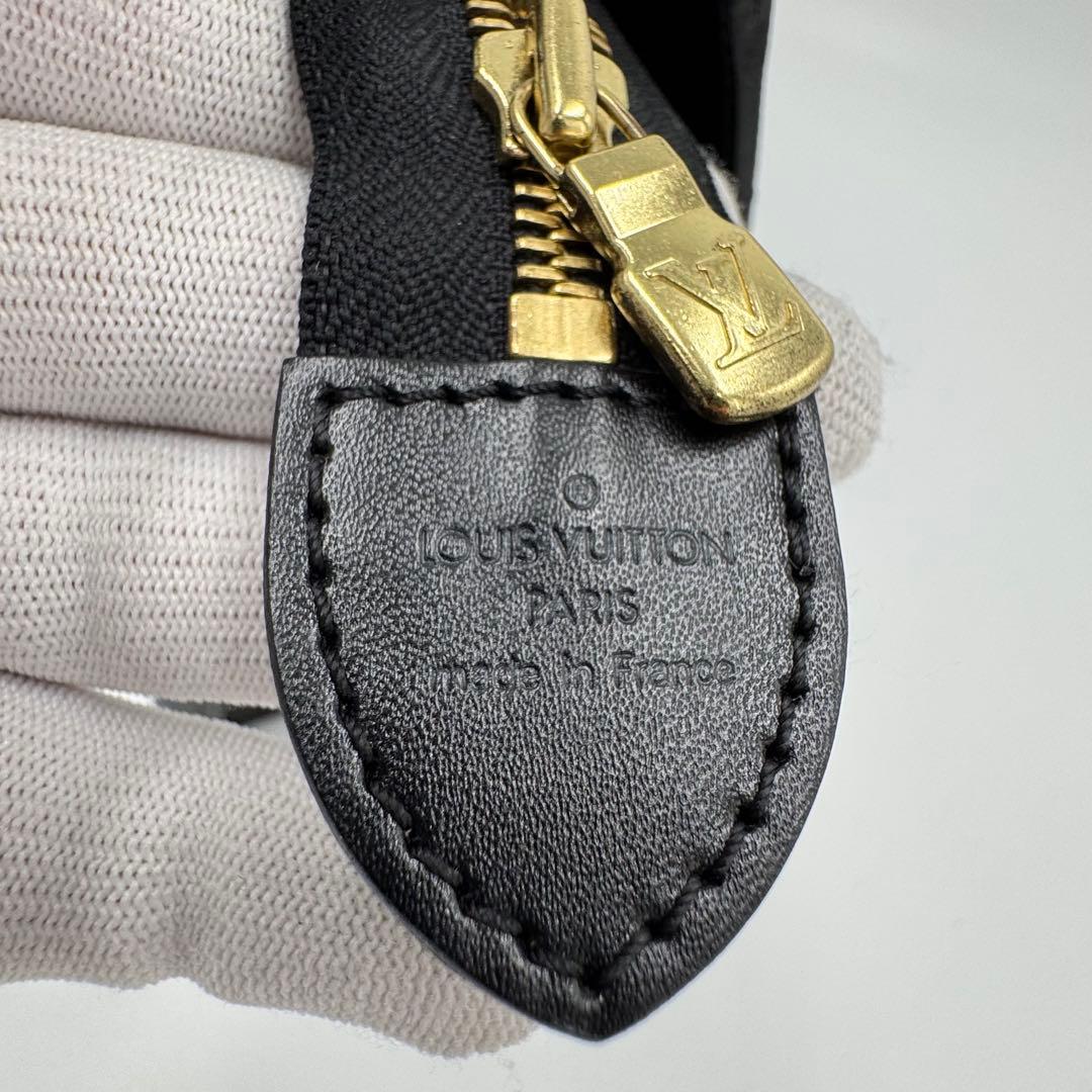 ルイヴィトン エピ リヴィエラ レザー ハンドバッグ ビジネス ブラック