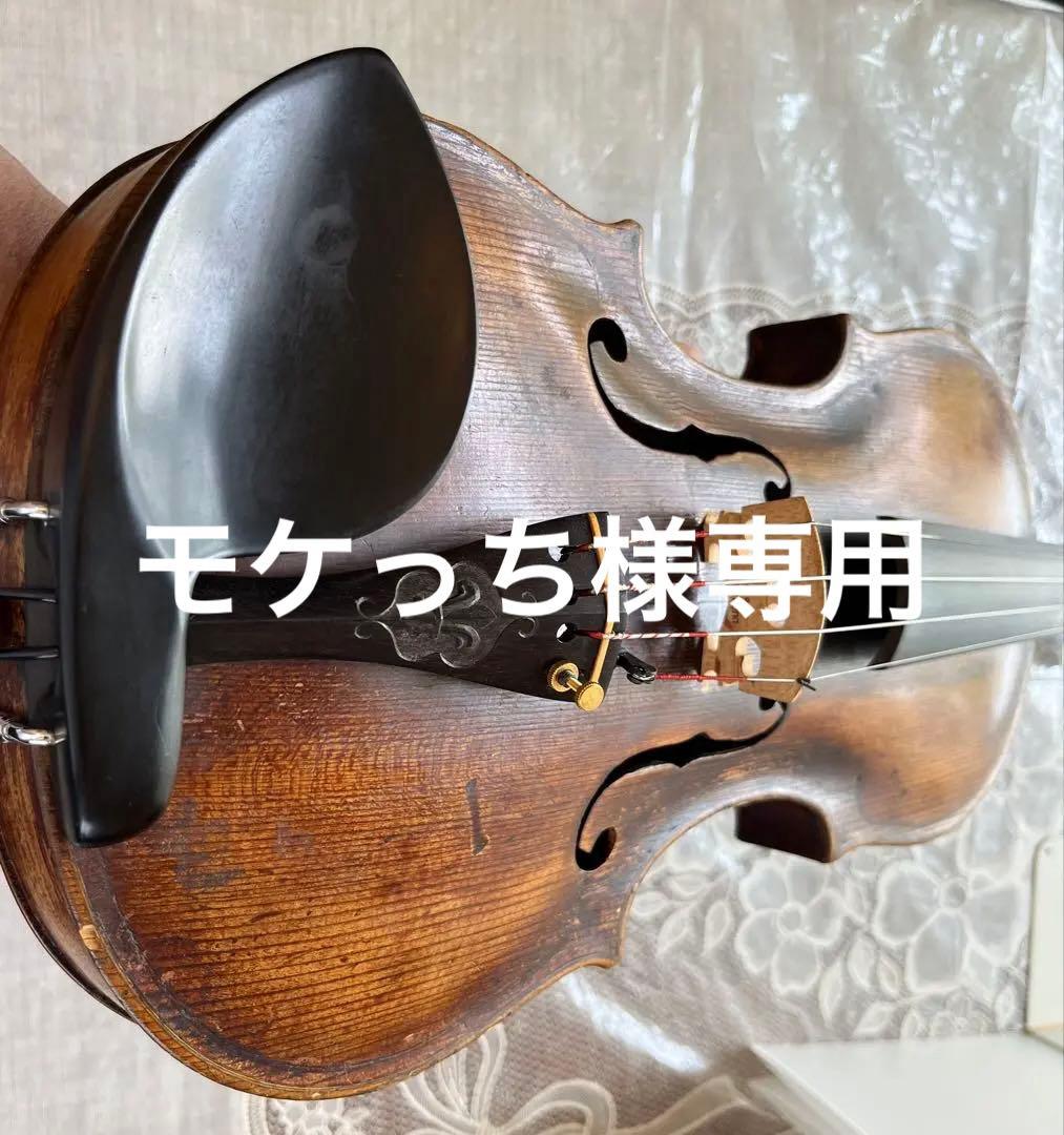 Gasparo da Salò ラベルのオールドバイオリン　ダブルパープリング‼️