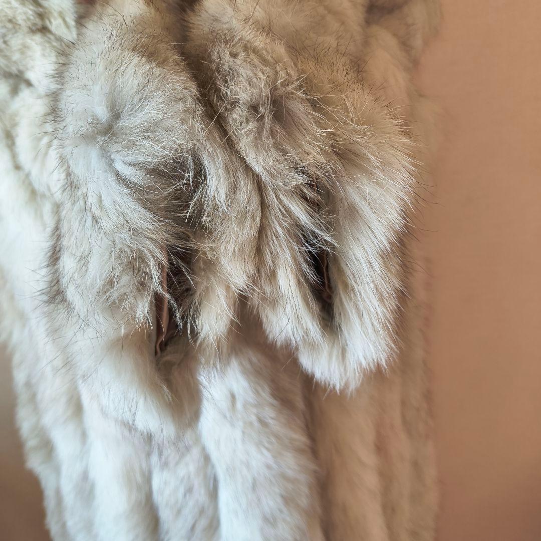 サガフォックス Jindo ブルーフォックス ロングコート M ボリューミー