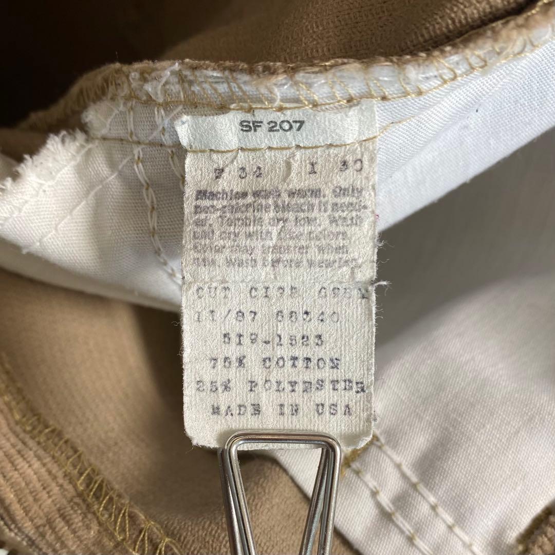 70s USA古着 リーバイス 519 コーデュロイパンツ vintage