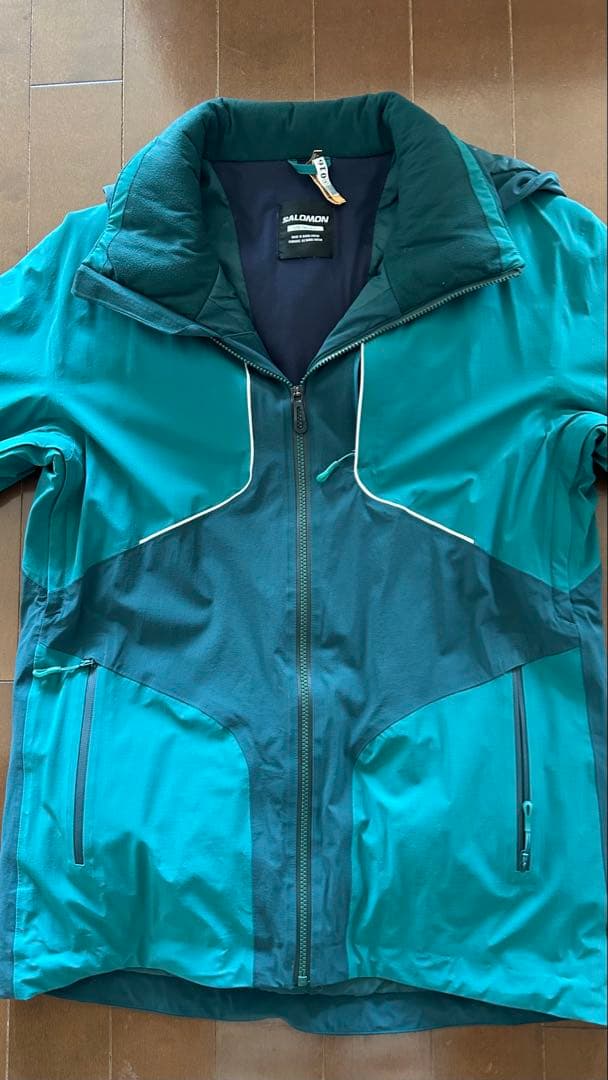 サロモン SALOMON BRILLIANT JKT Ｌサイズ　グリーン