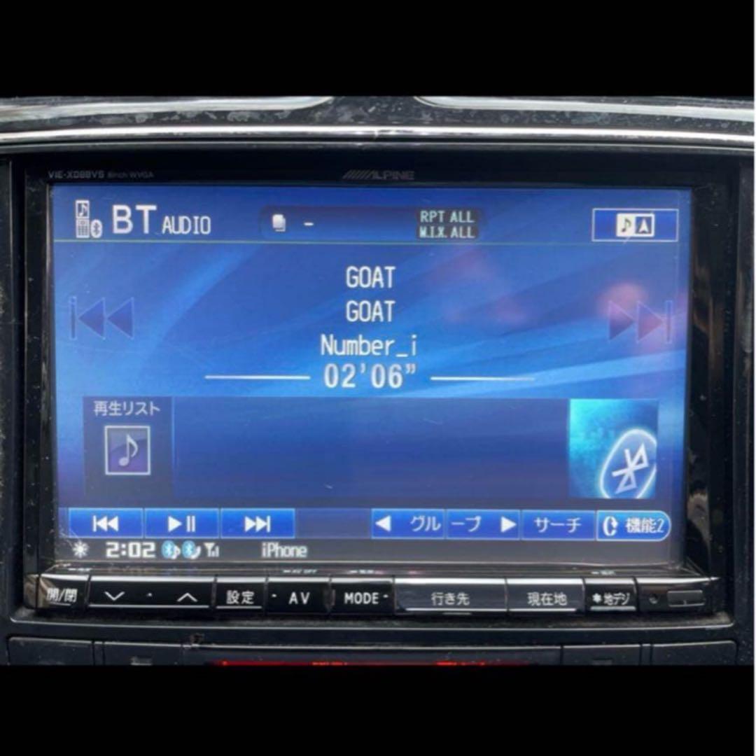 ALPINE VIE-X088VS ナビ