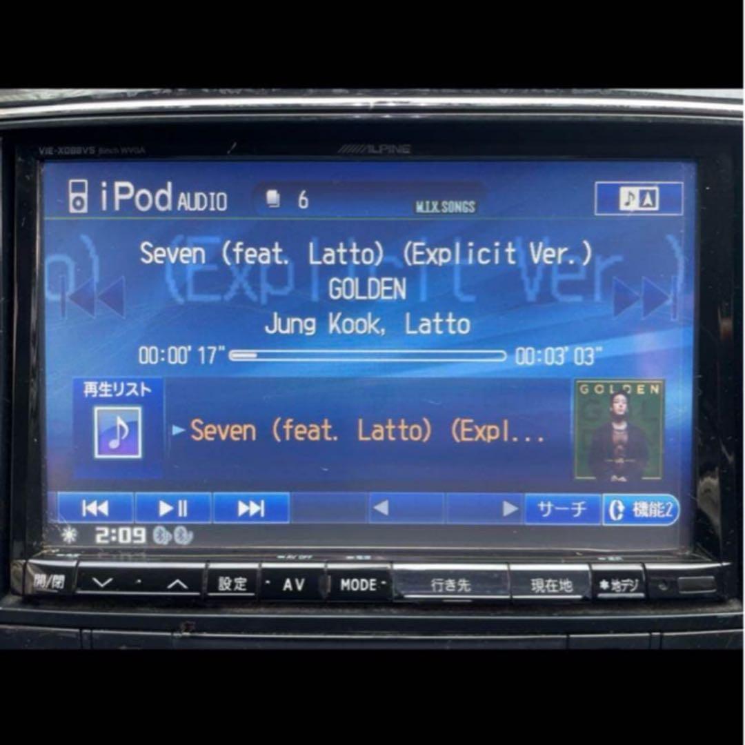 ALPINE VIE-X088VS ナビ