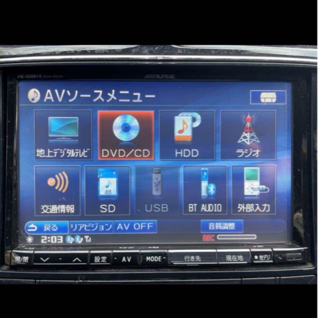 ALPINE VIE-X088VS ナビ
