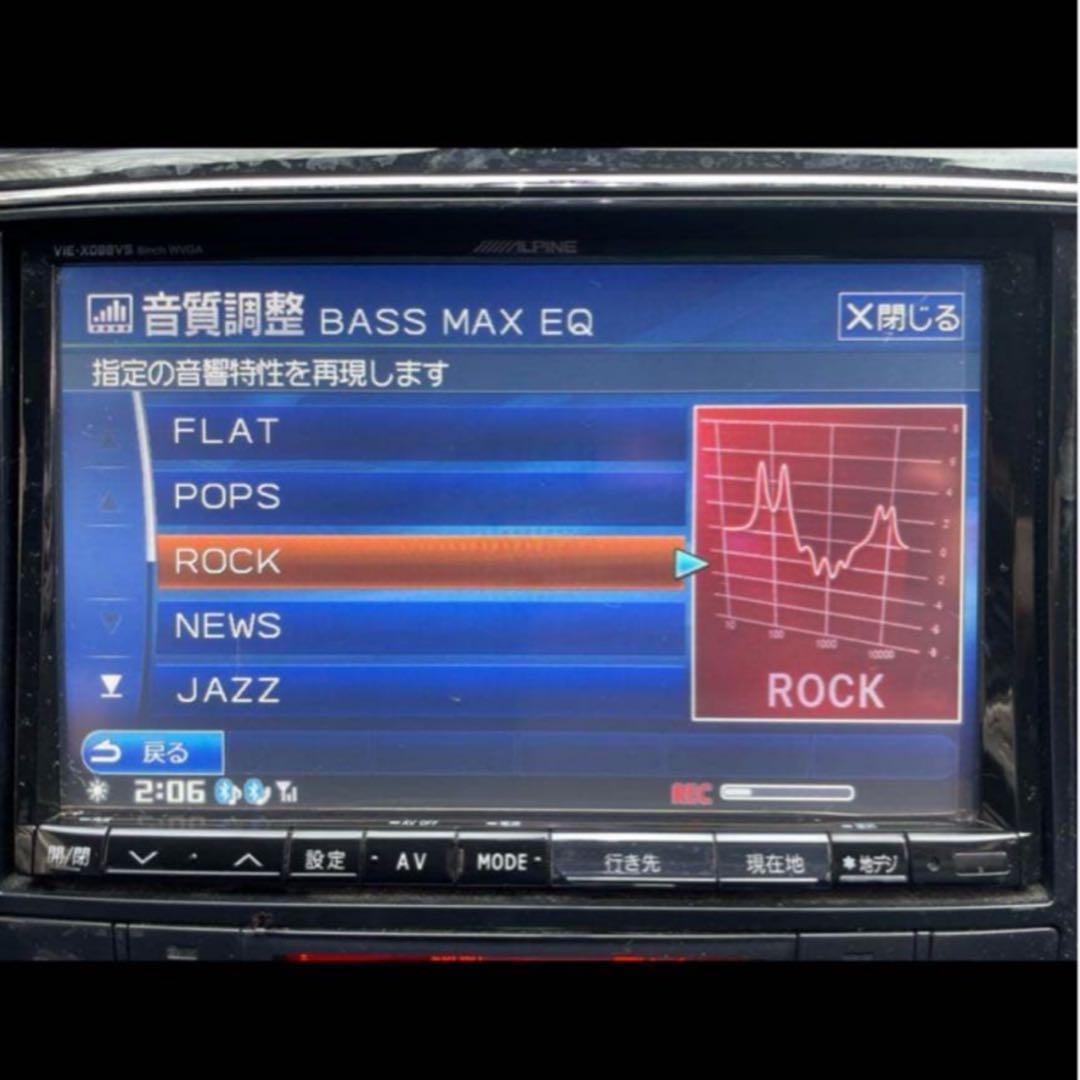 ALPINE VIE-X088VS ナビ
