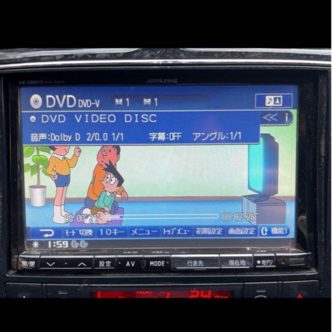 ALPINE VIE-X088VS ナビ
