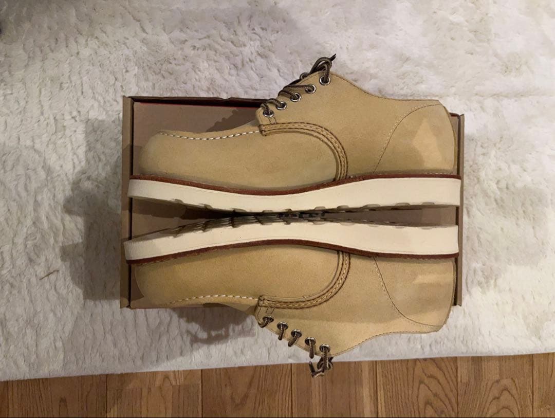 モックトゥ　オックスフォード　27.5㎝　レッドウイング　ラフアウト