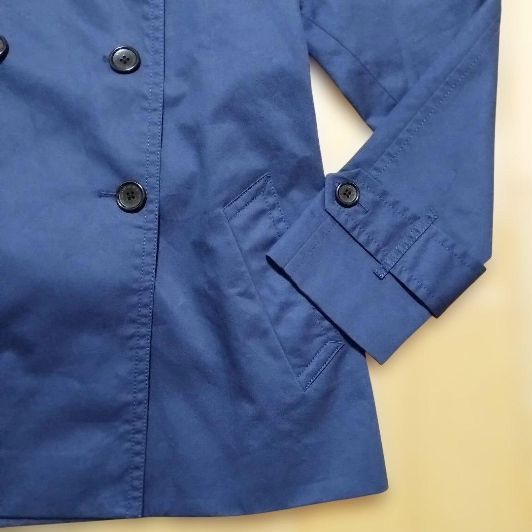 【COACH】コーチ トレンチコート/ネイビー/総柄裏地/シグネチャー/M