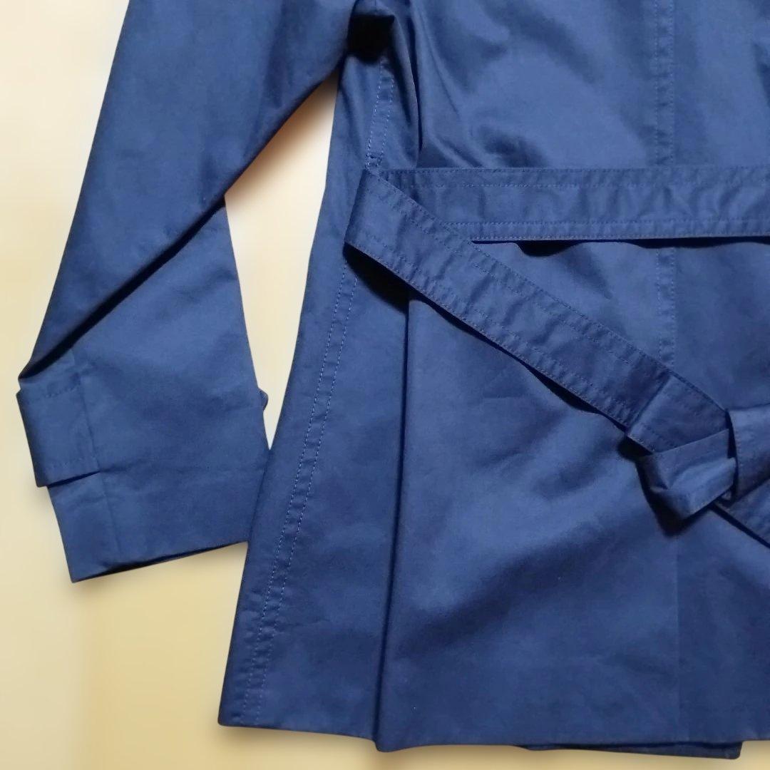 【COACH】コーチ トレンチコート/ネイビー/総柄裏地/シグネチャー/M