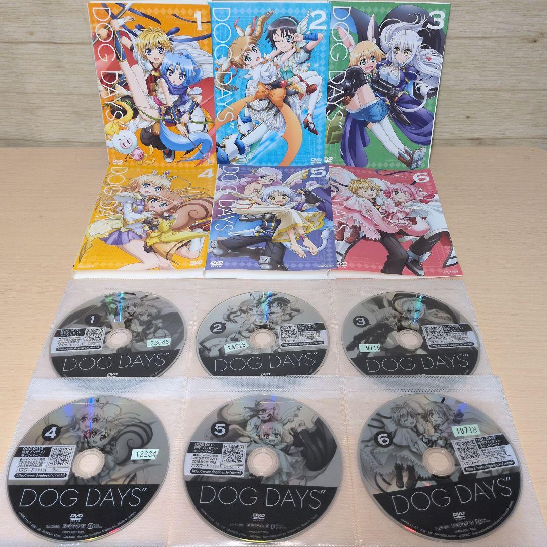ドッグデイズ DOG DAYS″ DVD 1期2期3期 全巻18巻セット