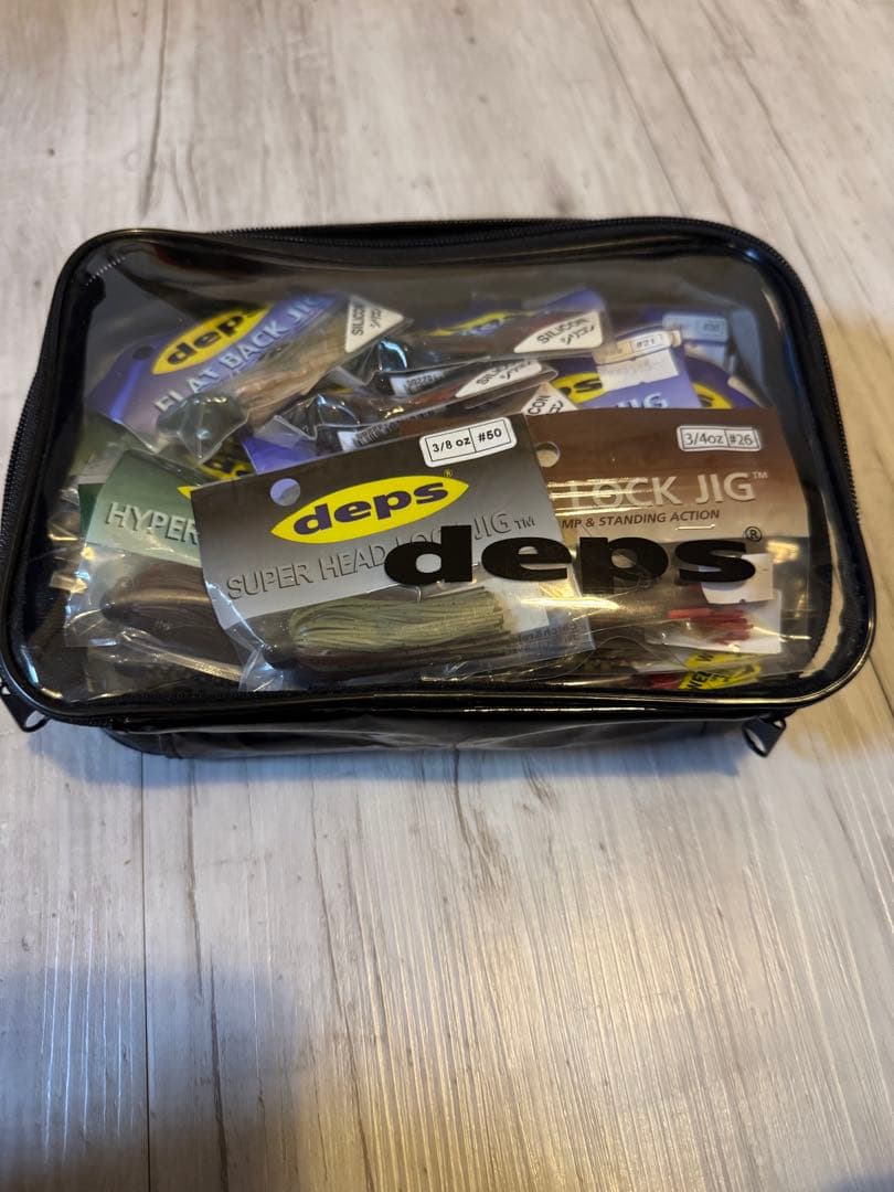 デプス　新品未開封　ラバージグ35個セット　ポーチおまけ