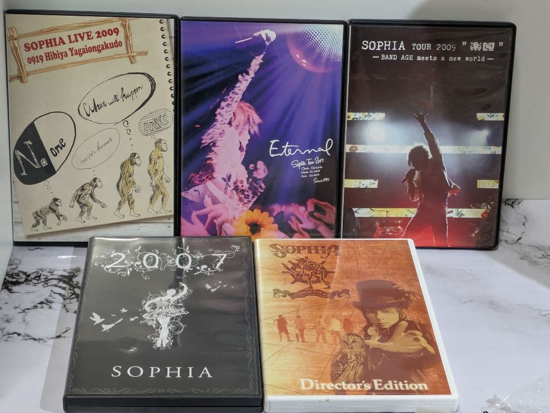 SOPHIA FC限定DVD 5枚セット