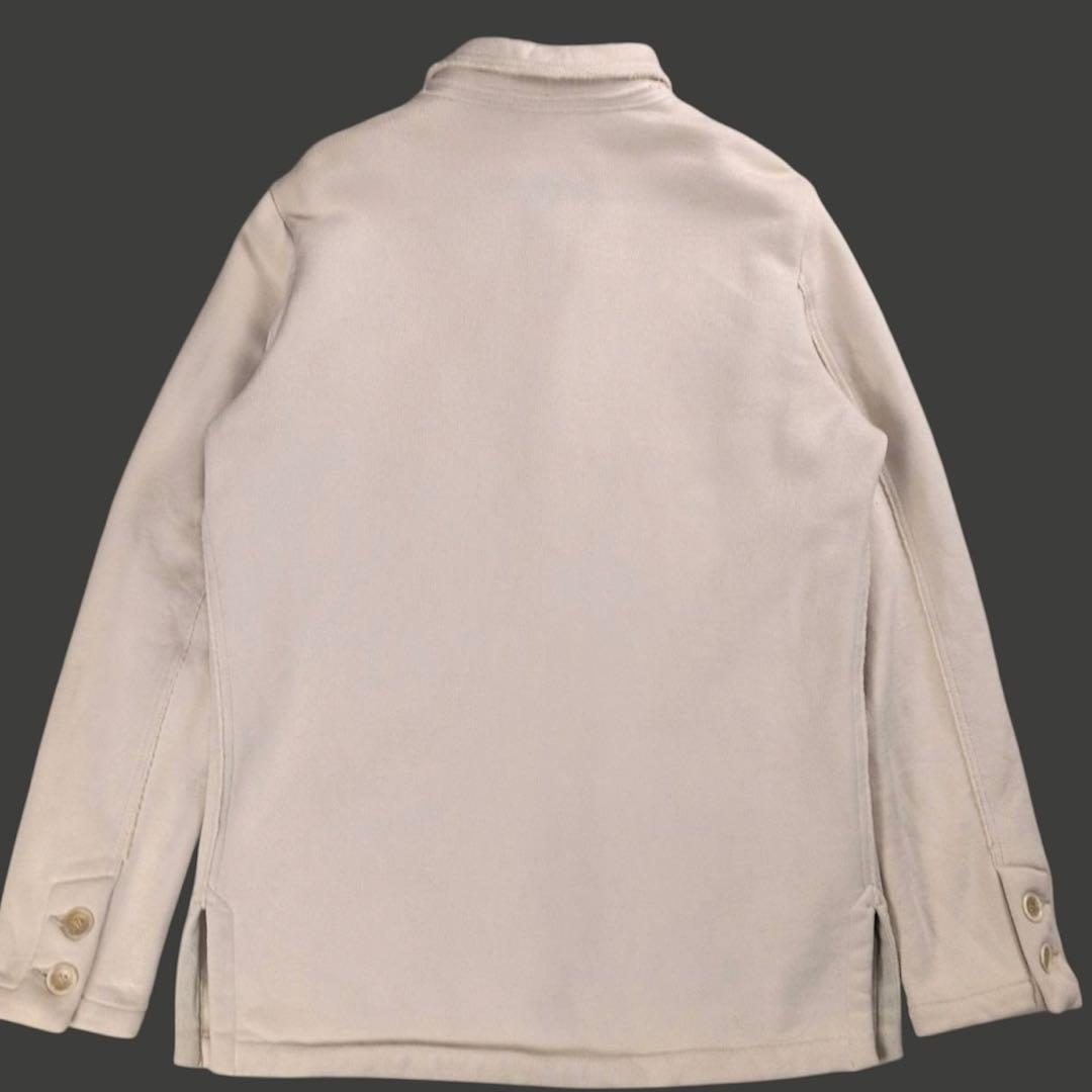 現行✨45R 裏起毛 スウェットジャケット コットン 洗える R刺繡 2Way