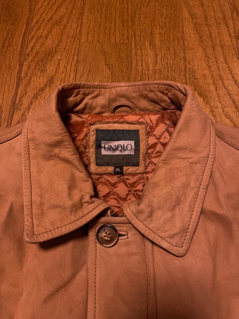 【80s】OLD UNIQLO レザージャケット ヴィンテージ