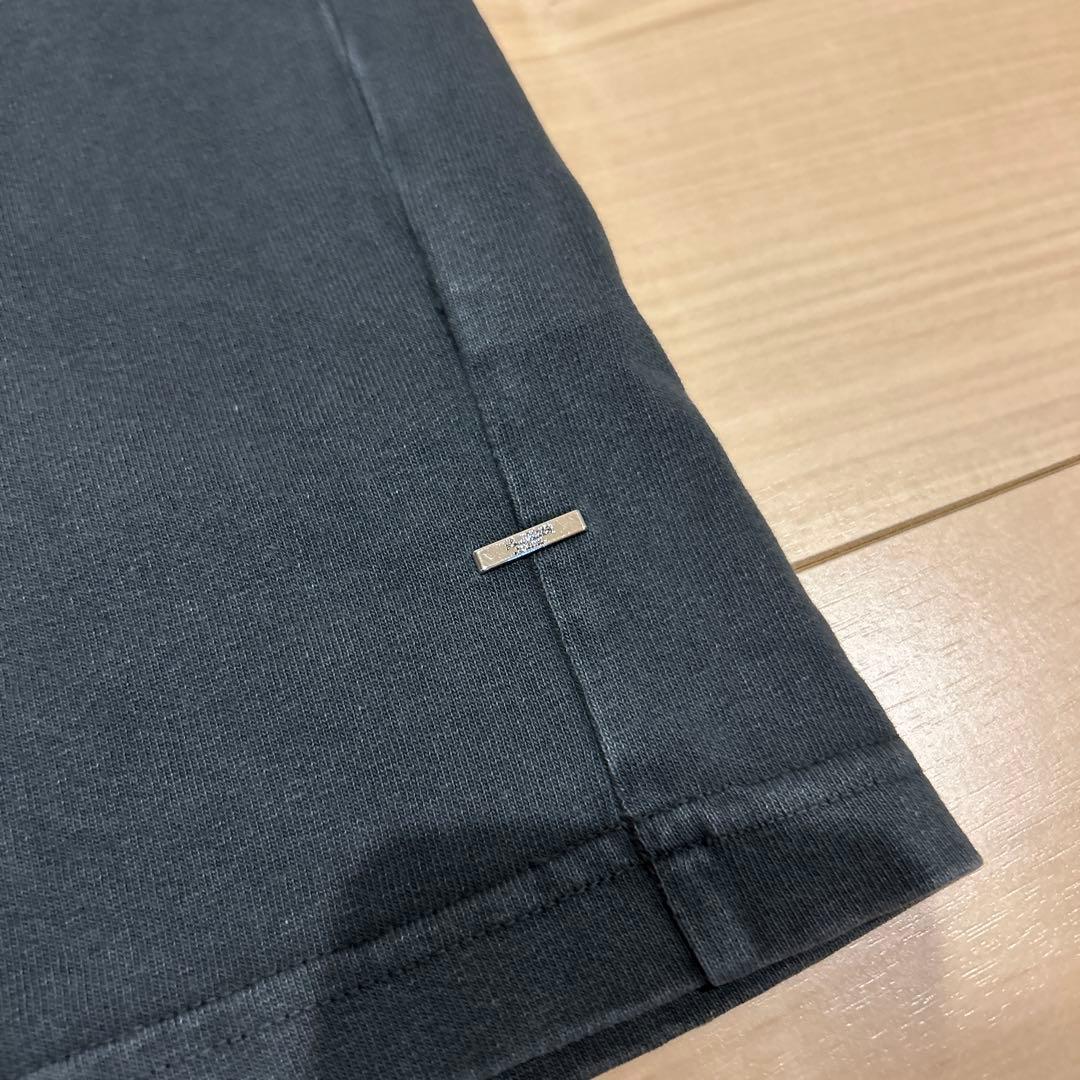 ヴィトン　インサイドアウト　ロゴ　タグ　Tシャツ　ステープル　反転　ダメージ