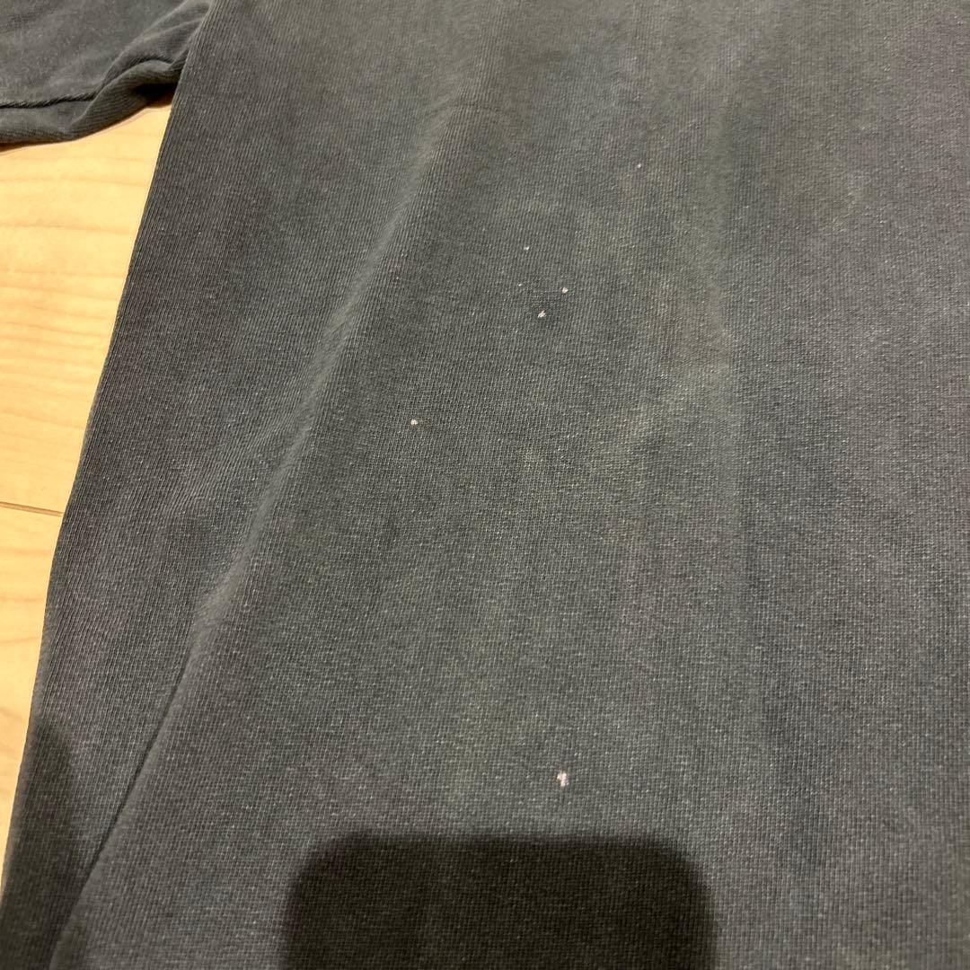 ヴィトン　インサイドアウト　ロゴ　タグ　Tシャツ　ステープル　反転　ダメージ