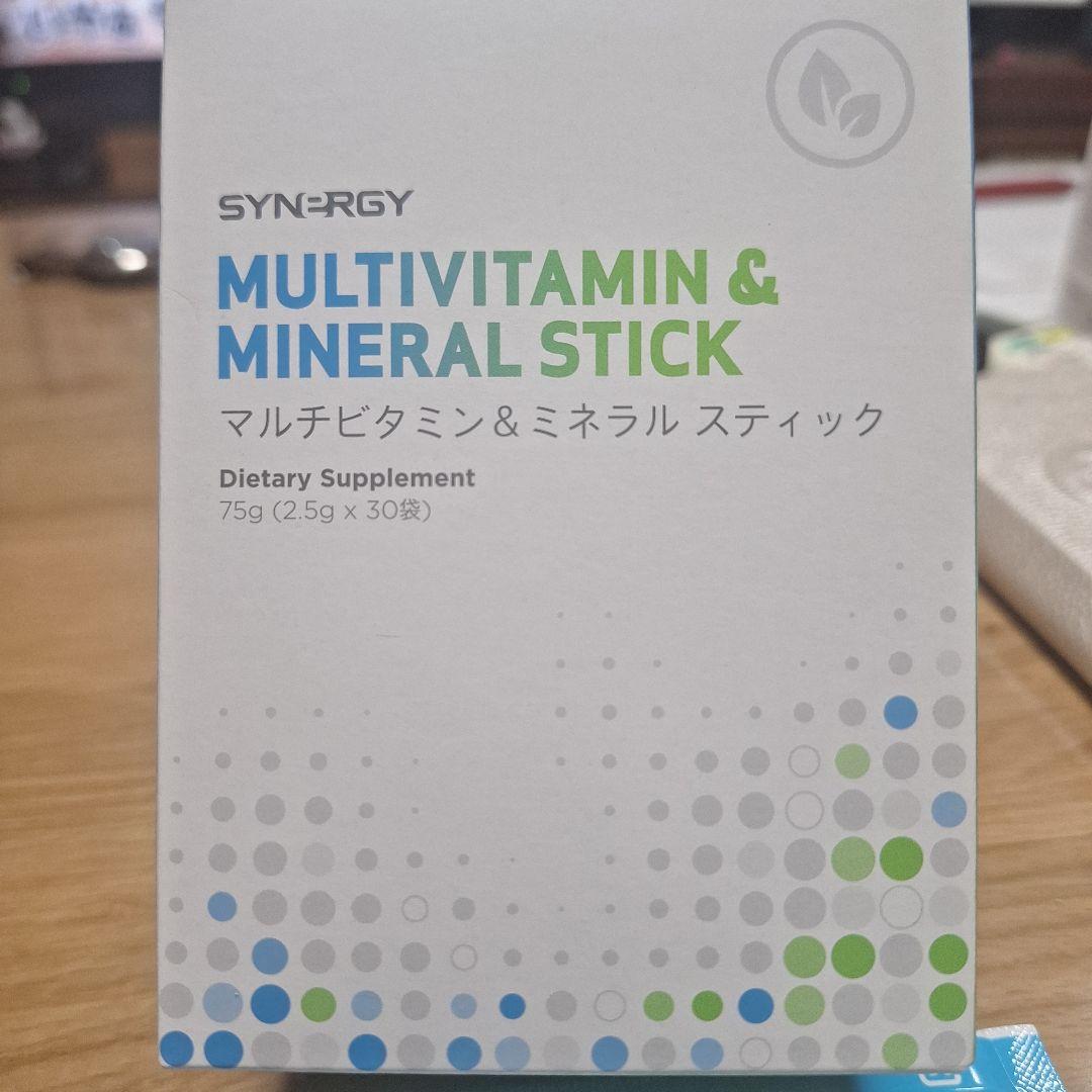 シナジー　マルチビタミン&ミネラルスティック　２箱